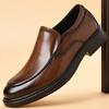 2025 New Designer Soft Leather Shoes for Men Spring Autumn  Solid Color Dress Shoes Male Fashion Casual Wedding Shoes Man