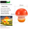 Solar-Powered Waterproof Mushroom Lamp for Outdoor Landscapes 