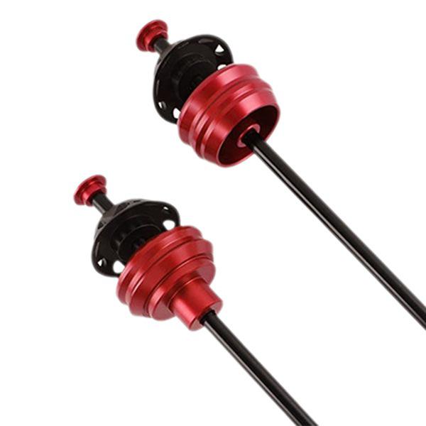 1 Pair Compatible with BMW S1000RR HP4/S1000R Modified Front & Rear Wheel Axles None