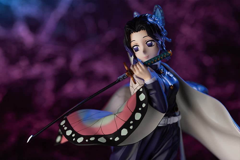 ARTFX J Demon Kimetsu no Yaiba Shinobu Kocho stupnice PVC lakovaná hotová figurka PP975 Slayer 1/8