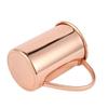 Stainless Steel Straight Copper Coated Cocktail for Internal Scrub Cocktail Moscow Mule Glass Metal Cocktail KTV Bar Hot Drinks