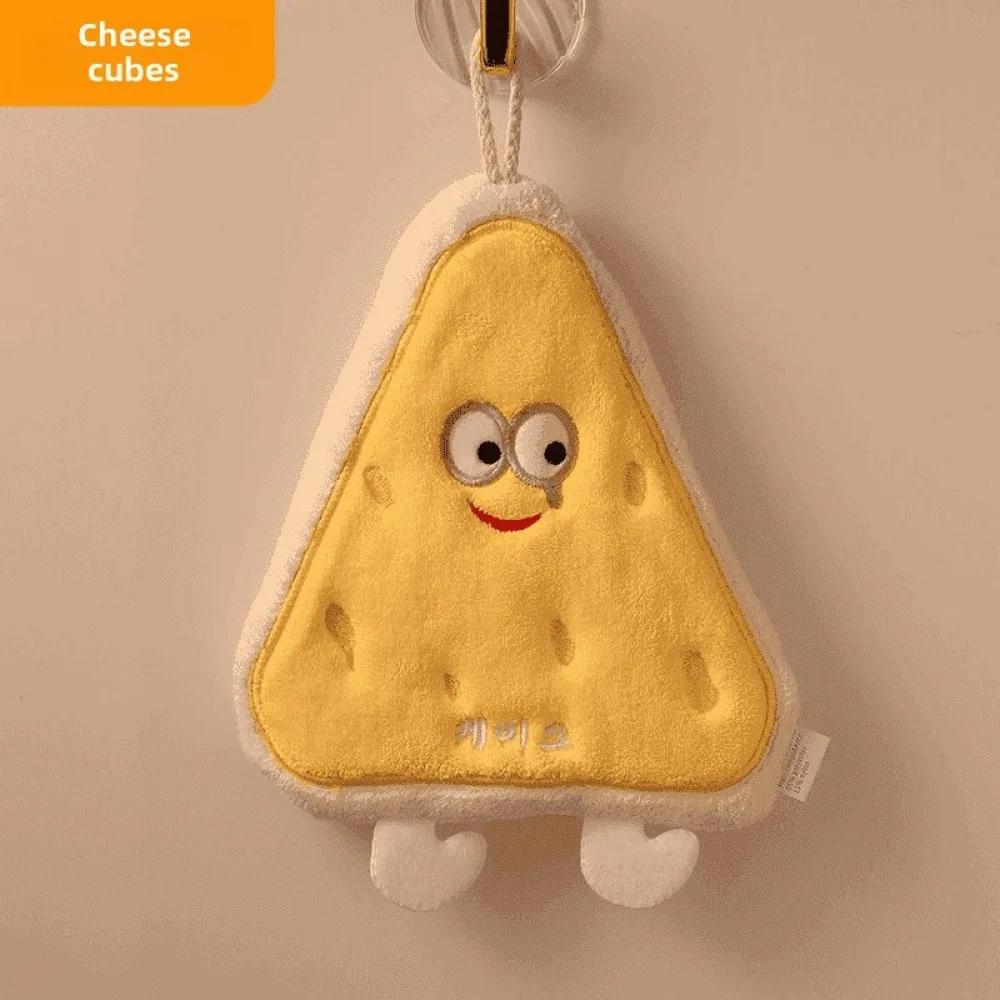 

1 Pc Children s Coral Fleece Hand Towel, Korean Version Cute Cartoon, Hanging Quick Drying Thick Handkerchief