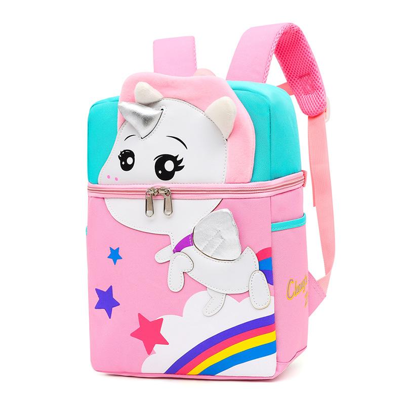 Zaino Cartone Animato Animale Bambina Bambino Alta Qualità Asilo Nido Dinosauro Cartella Scolastica Bambini Zaino Carino Borse Scolastiche per Bambini