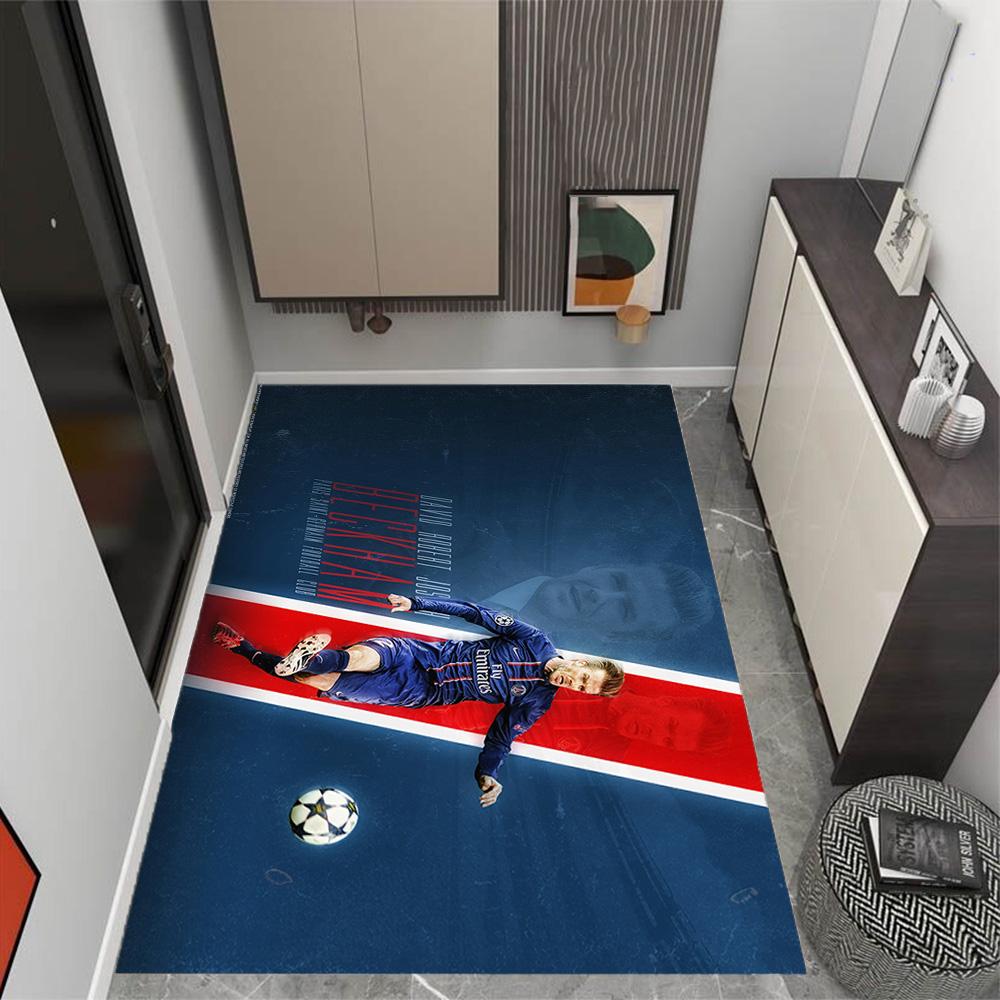 Man Black White Carpet Design for Dining Room Playrooms Decorate room Study room Anti-slip Rug Office home decor