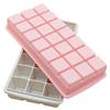 Silicone with Cover 21 Grids Silicone Ice Grid Fresh-keeping Grid Box Ice Making God Box Bartending Drink Ice Cube Mold Quick-freezing