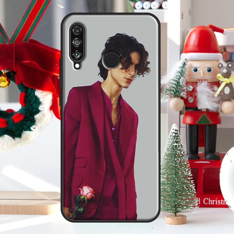 Timothee Chalamet Actor For Huawei Nova 5T 9 10 SE 7i 8i 11i 12i Y73 Y72 Y61 Y91 Y60 Y70 Y90 P20 P40 P30 Lite Case