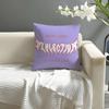 Cool Tthrash MmetalES Pillow Case Natural Linen Organic Fabric DoubleSided Printing Sofa Home Decor Cushion Cover