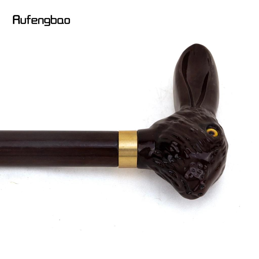 Iepure din lemn cu o singură articulație Baston de mers la modă Decorativ Vampir Cospaly Party Baston de mers Halloween Mase Baghetă Crosier 93cm