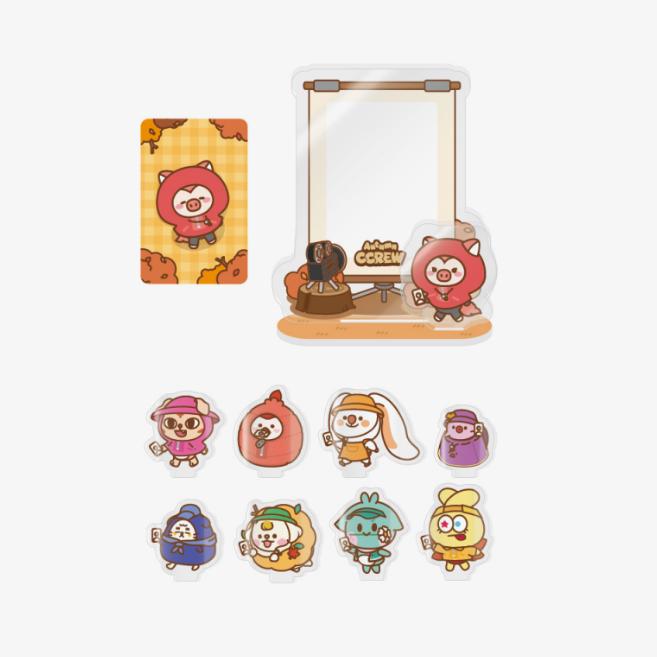 2024 CRAVITY Character Autumn CCREW POP-UP Store Acrylic Photo Card Stand