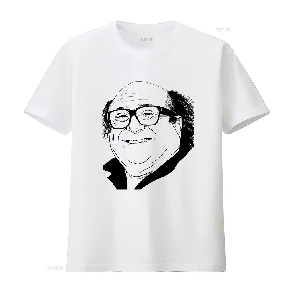 Danny Devito Acteur Film Cinéma USA T-shirt Meme Drôle Haut Style Gamer Musique 640 vintage Lavé Haut Pour le Port Quotidien Unisexe