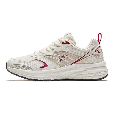 Light Year Retro Running Breathable Non-Slip Wear-Resistant Height-Increasing Low-Top Running Shoes Men Sneaker White Red 912425505-3