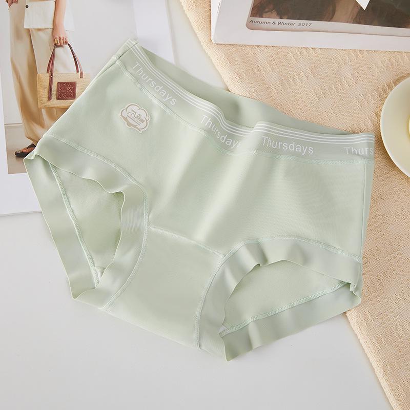 

«Женское антибактериальное нижнее белье из чистого хлопка со средней посадкой — большой размер» M (80-110 lbs)