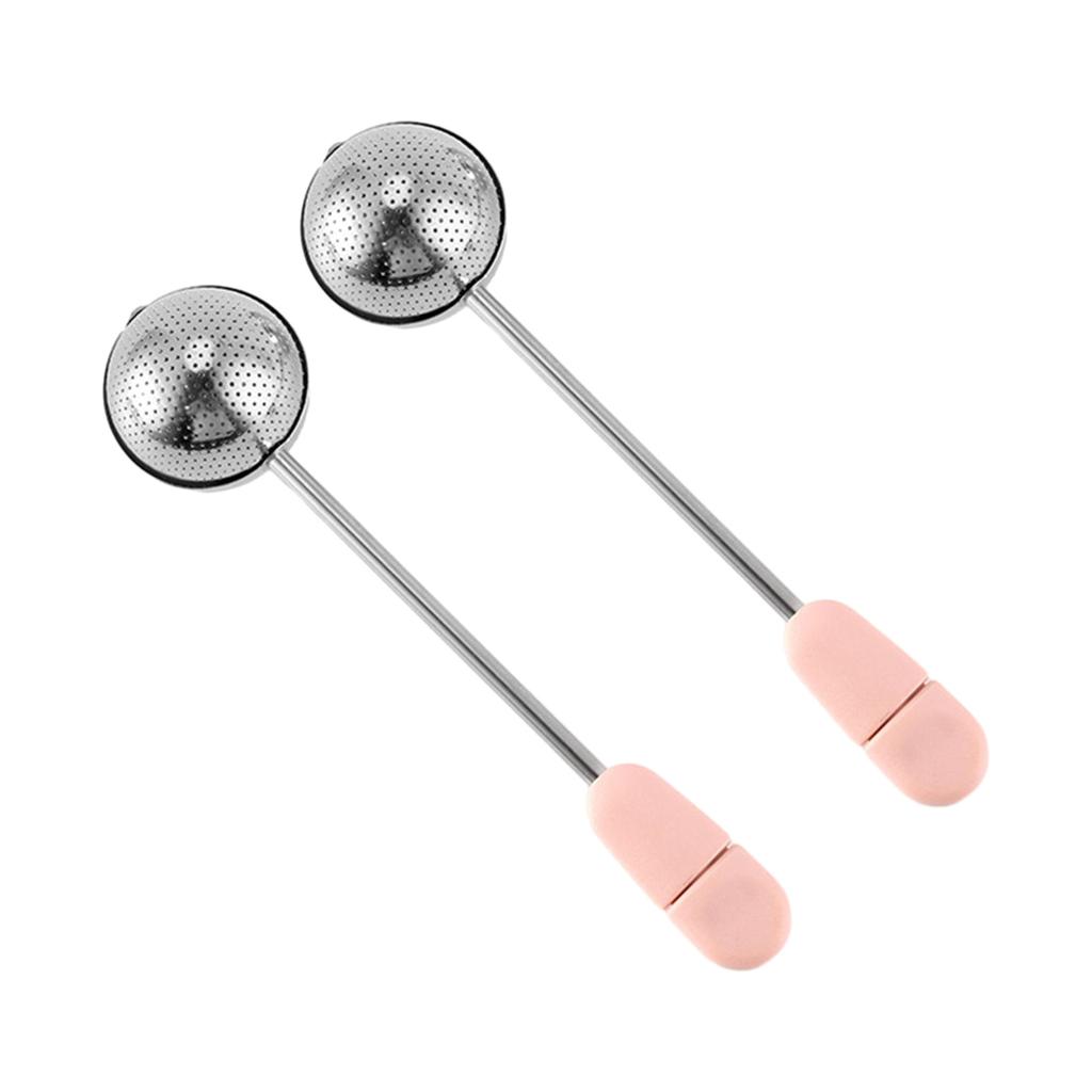 2 sztuki Dyfuzor Filtra do Przypraw Uchwyt Kulka do Herbaty Sitka do Herbaty Matcha Zaparzacz do Herbaty Sitko do Herbaty Ze Stali Nierdzewnej do Herbaty i Przypraw