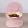 Protects Cervical Ceramic Cat Bowl Adjustable Height Pet Feeding Dish  for Cat and Dog