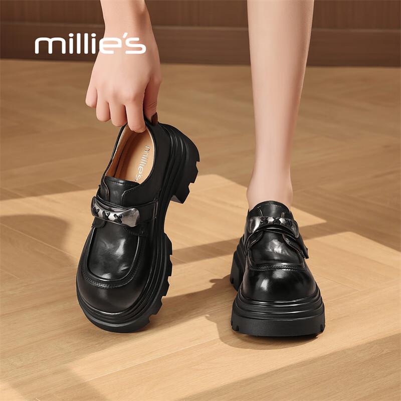 Millies Women s Platform Loafers 38