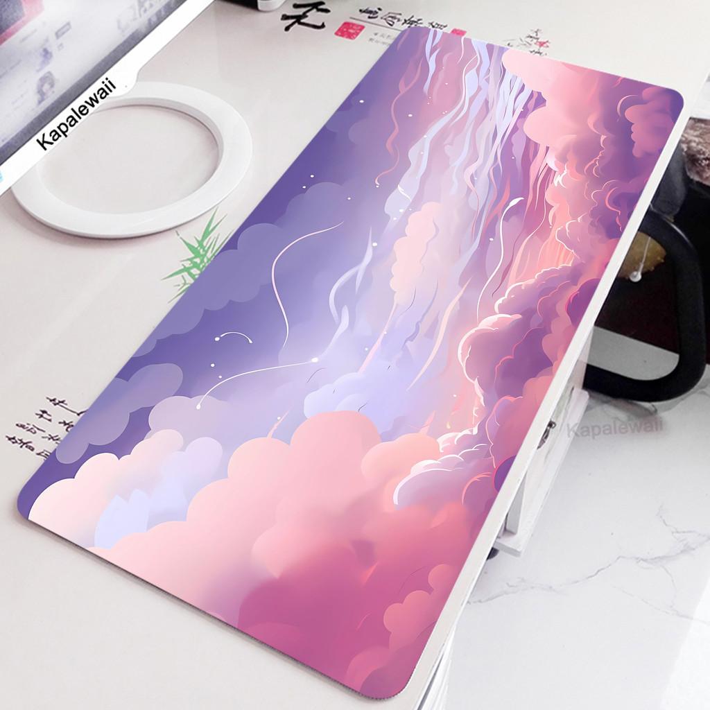 Space Mouse Pad Pc Rubber Mousepad Apoio De Pulso Teclado Mouse Mat Kawaii Cute Keyboard Pads Office Large Desk Protector Mat
