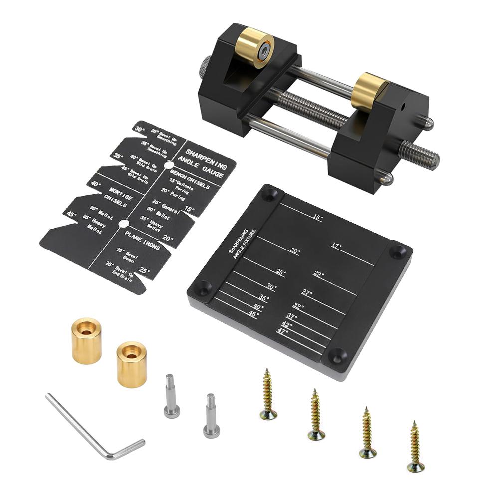 

Тримач для заточування кутова шліфмашина 0-70 мм Діапазон заточування Інструмент-направник для хонінгування для деревообробних стамесок Підставка для заточування