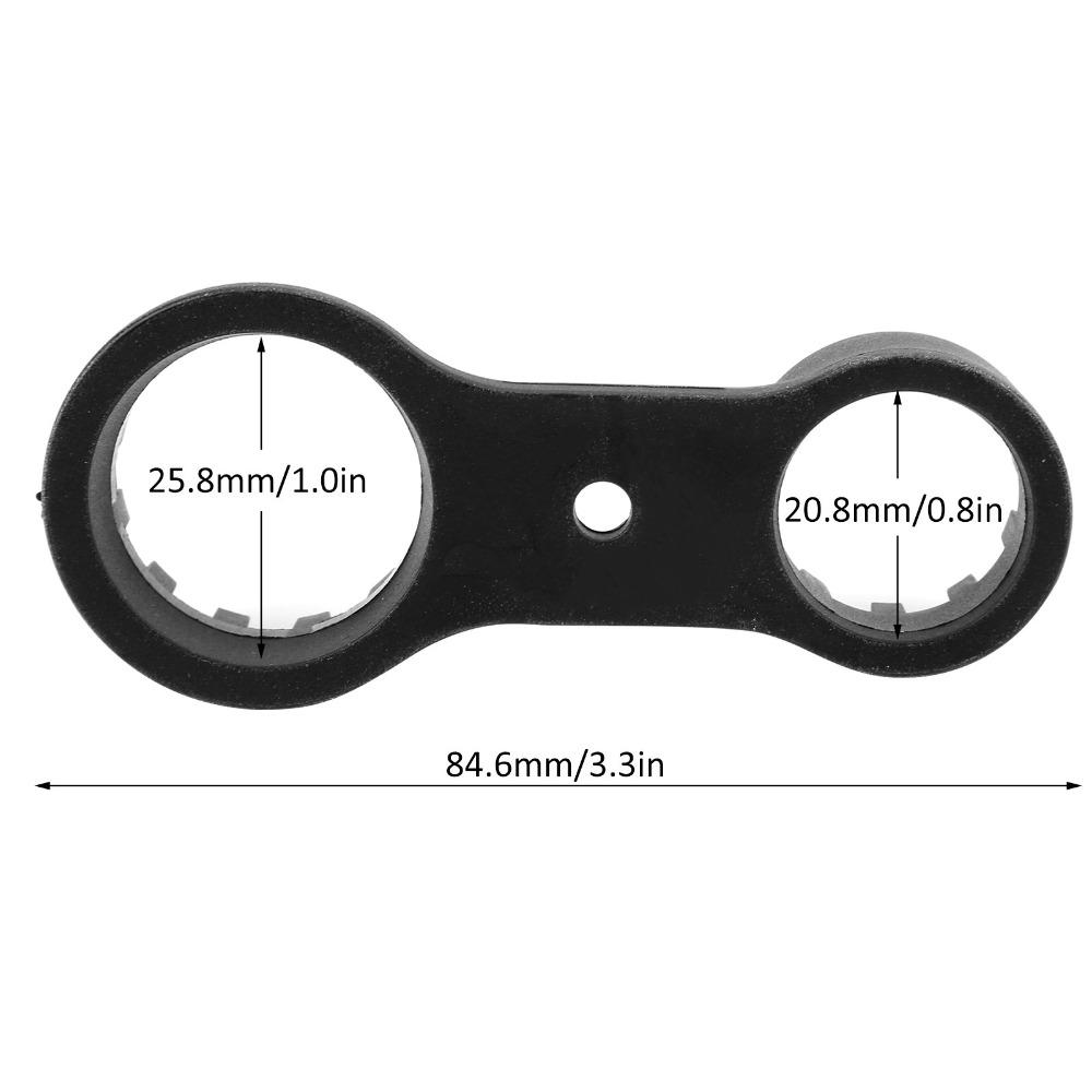 2PCS 84.6mm Bicycle Front Fork Spanner Bike Front Fork Cap Wrench  Bike Suspension Service