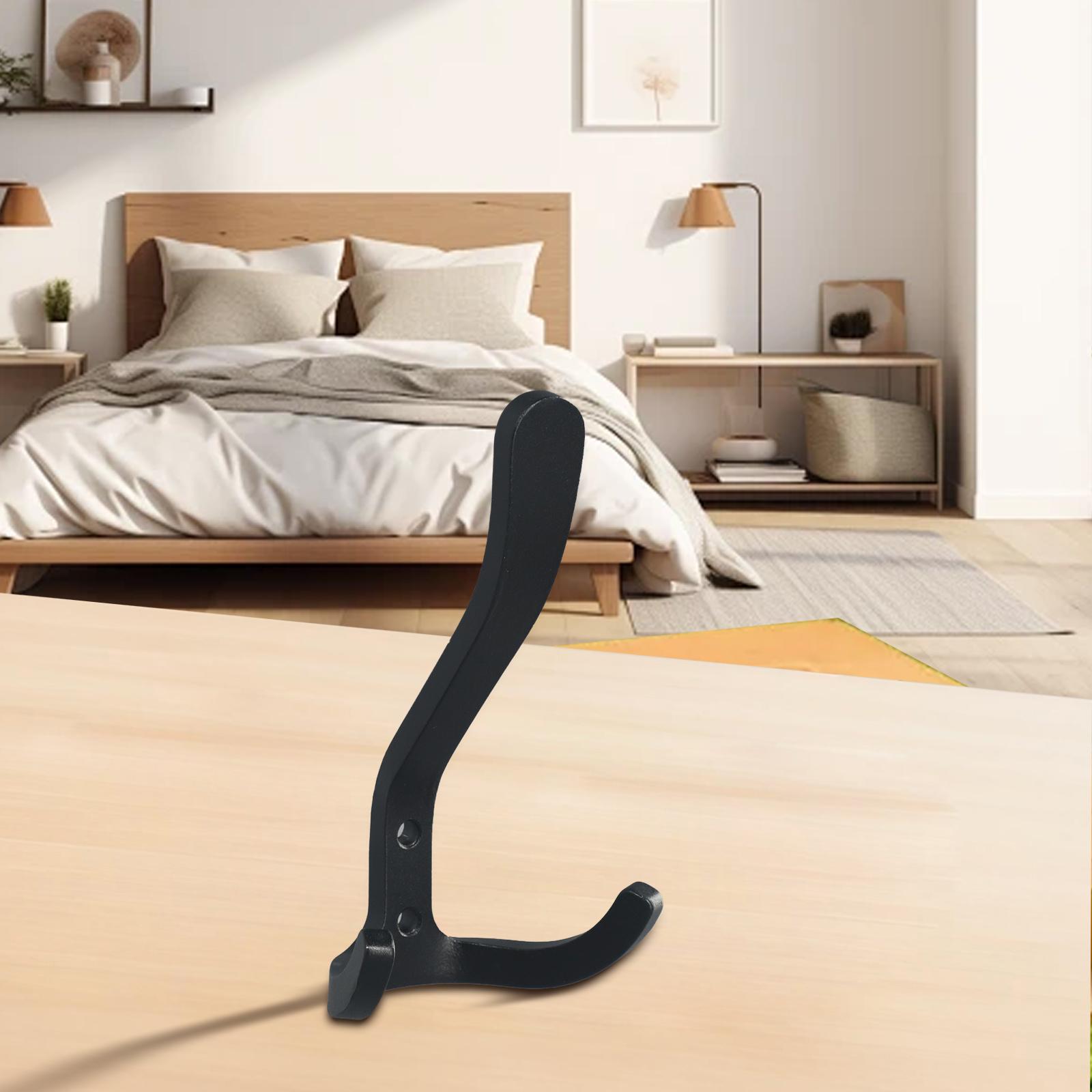 Aluminum Alloy Hook Black Gold Hook Silver Wall Hanging