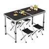 ZISIZ Portable Aluminum Folding Table