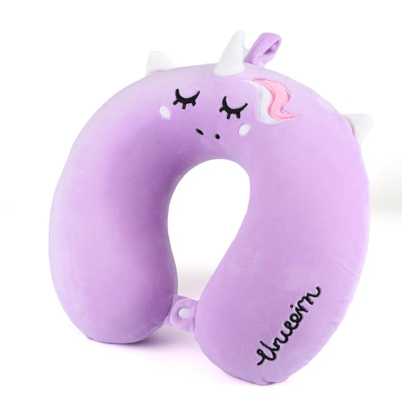 

Purple Unicorn Memory Foam U-Shaped Neck Pillow