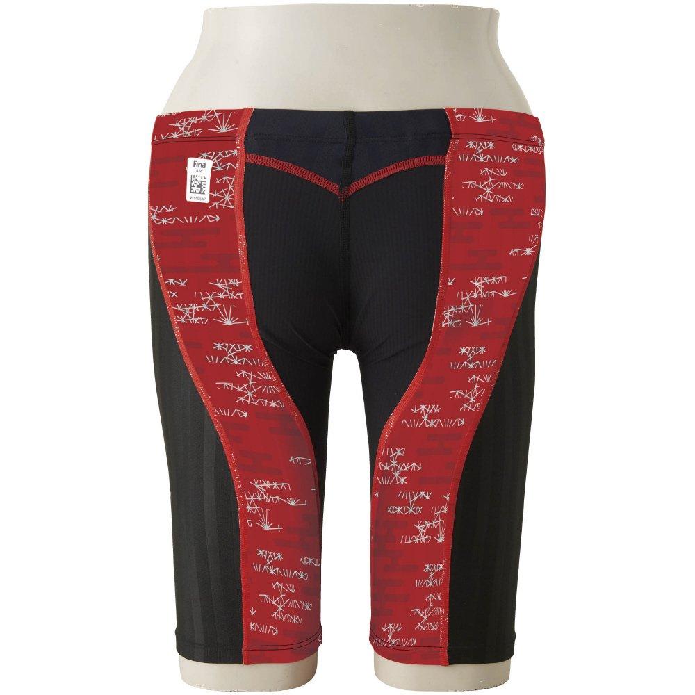 Mizuno FX SONIC Racing Half FINA 2018 Velikost Pánské plavky, Spatky, Schválené, Jarní/Letní model, M, Černá/Červená (N2MB803196)