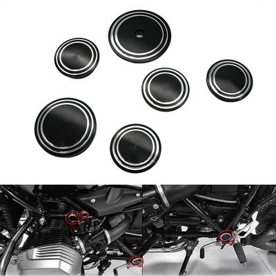 Motorrad CNC Aluminium Abdeckungsset Rahmenlochstopfen Kappen Für BMW NINET RNINET R9T R Nine T Racer Urban Pure Scrambler 2014-2023