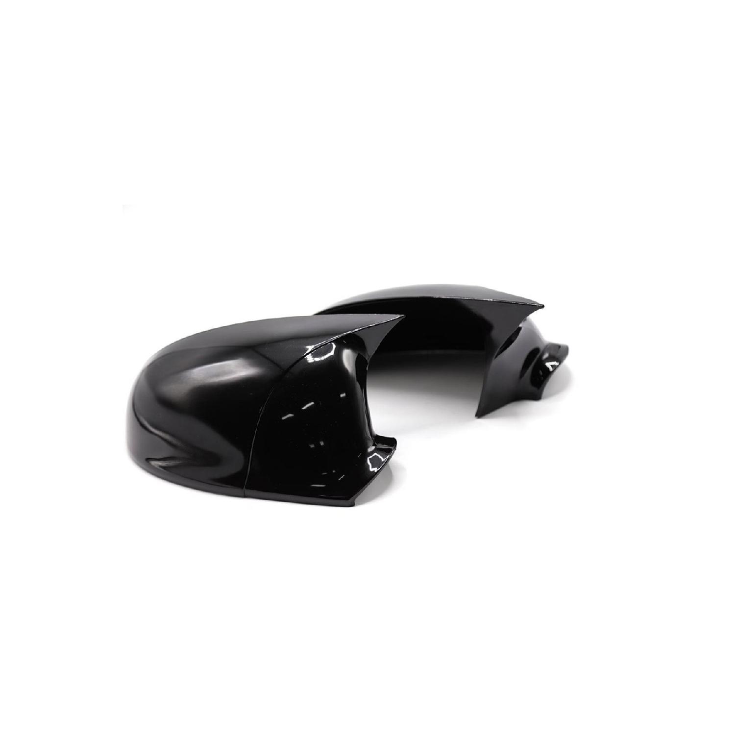 

Для Peugeot 308 Batman Bat Mirror Cover Piano Black / 2014 - 2021