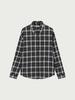 HANGTEN Women'S One Pocket Check Long Shirt_100(10570-120-402-68)