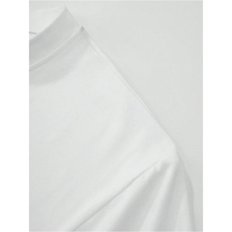 Kinder Baumwolle T-Shirt mit Kopfhörer-Print, Rundhals, Kurzarm