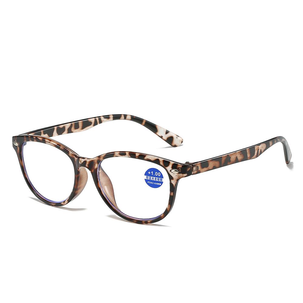 Fashion Reading Glasses Women'S Anti-Blue Light Reading Glasses Reading Glasses Round Reading Glasses Men'S Rice Nails