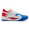 Puma Trc Blaze Court Round Toe Lace-Up Shock Absorbing Non-Slip Wear-Resistant Low-Top Basketball Shoes Unisex Sneaker White Blue Red 377278-01