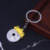 Funny Gear Head Keychain Speed Gearbox Keyring 3D Shifter Car Change Shift Key Chains Motorcycle Car Key Bag Hanging Pendants