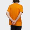 Adidas Neo Logo Print Sports Round Neck T-Shirt Men Tops Orange H14239