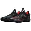Three Point Rain1.0 Hidden Flame, Ice And Fire Cushioning And Breathable Low Top Basketball Shoes Men's Black Sneakers 912341102-1