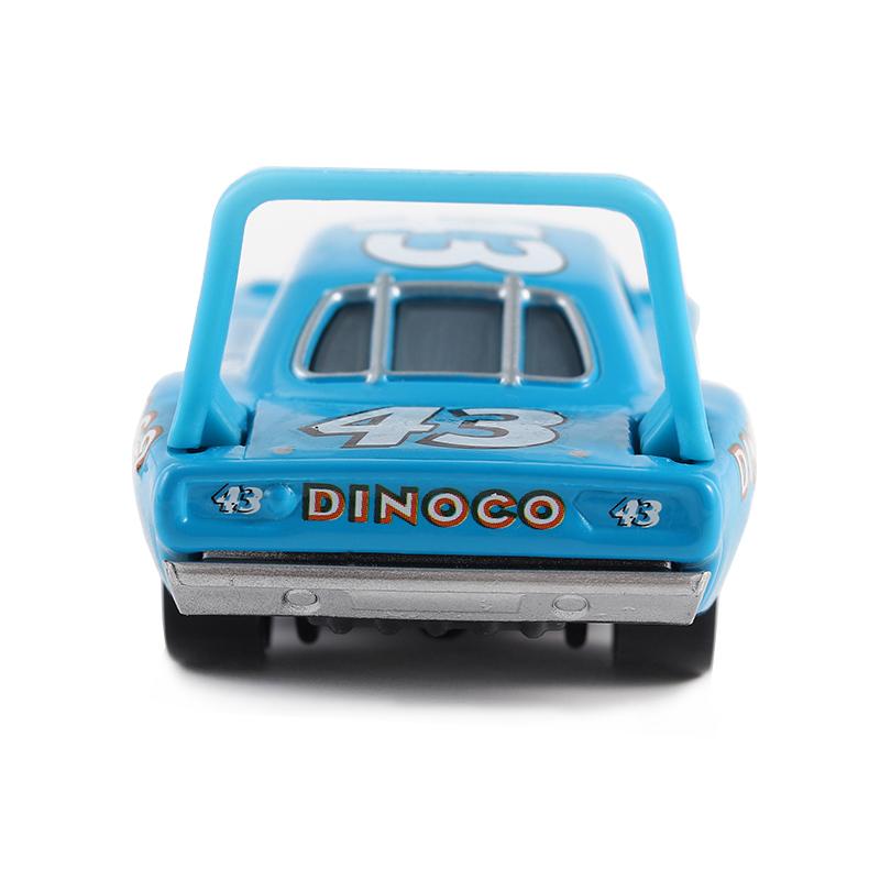 Bilar 3 2 Pixar Bilar Leksak Blixten McQueen Kung av Bil Nej. 43 Samlarbil 1:55 Diecast Metall Barnens Julklappar Leksaker