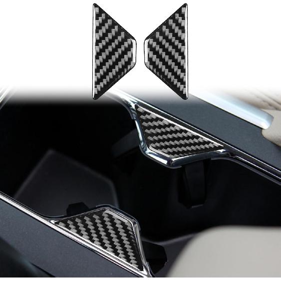 Carbon Fiber Decorative Stickers Car Central Control CD Radio Buttons Konb Media Panel Frame Car Interior Compatible with Honda Accord 2013 2014 2015