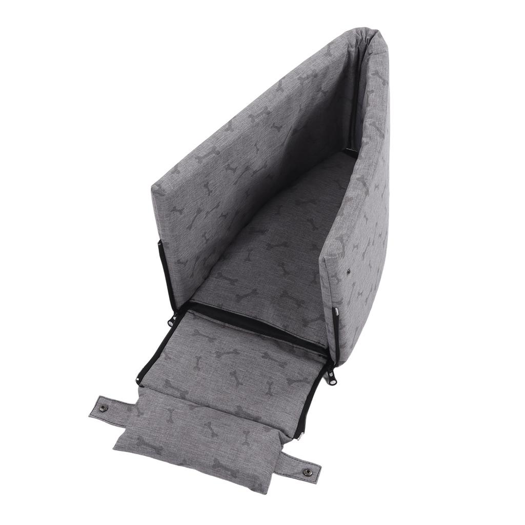 Legowisko dla zwierząt Fotelik samochodowy Wygodny Składany Łatwy do czyszczenia Fotelik samochodowy dla zwierząt z wewnętrzną podkładką dla małych