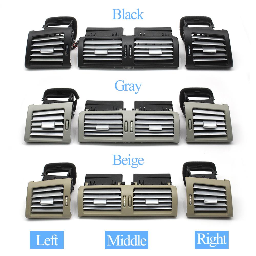 Upgraded Car Center Console Front Air Conditioning AC Vent Grille AC Wind Outlet Assembly For Benz R Class W251 2009-2018