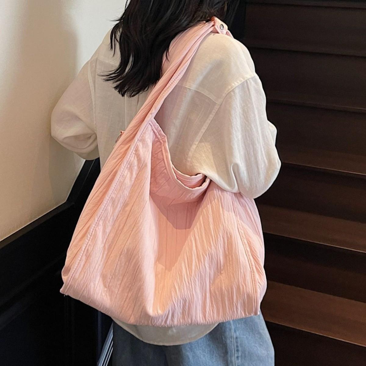 

Large Capacity Simple Women s New Fashion Texture College Student Personalized Commuting Armpit Bag Shoulder Bag Crossbody Bag .