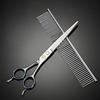 Pet Grooming Scissors Kit Stainless Steel Straight Thinning Shear Non‑jamming Trimming Tool for Dogs Cats