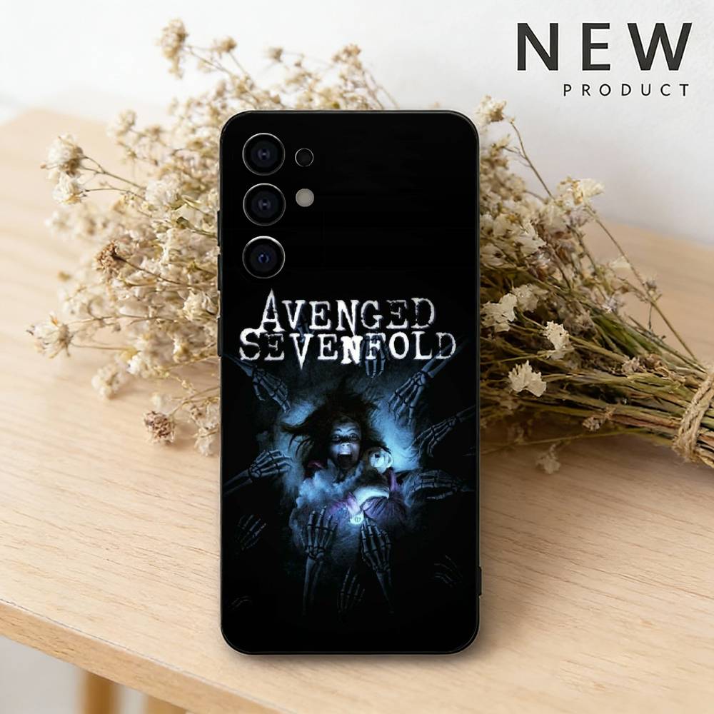 Band A-Avenged S-Sevenfold Phone Case For Samsung S26,25,24,23,22,21,20,30,Ultra,Plus,Fe,Lite Black Shell
