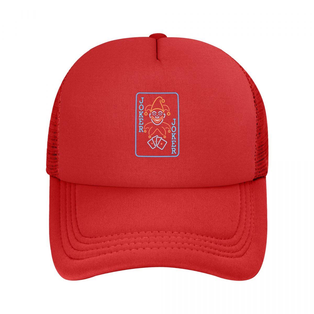 Baseball Caps Balatro Game Card Joker Gifts Mesh Hats Peaked Adjustable Unisex Hats One Size