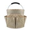 Portable Beach Organizer Foldable Cleaning Bucket Lightweight Oxford Picnic Basket for Travel Camping Bath Multi-Purpose Storage Bag for Tools