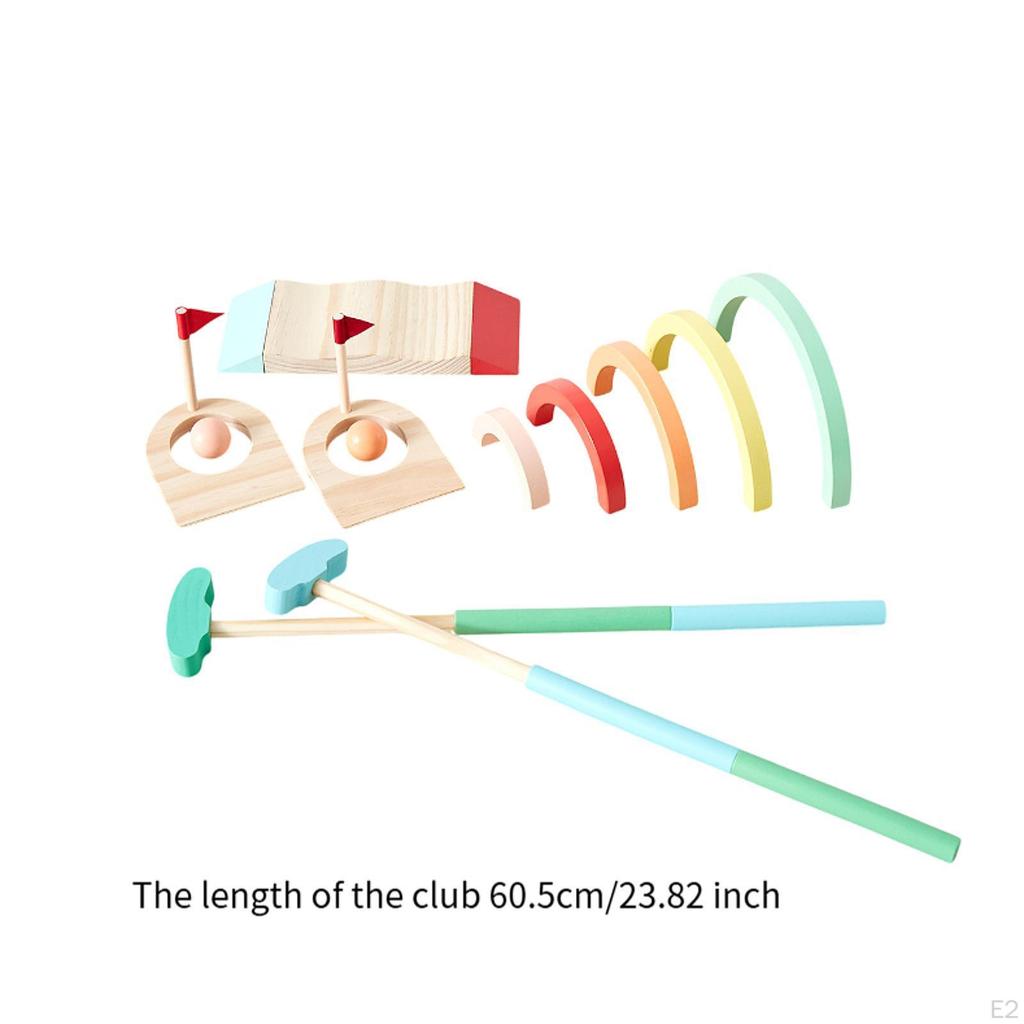 Children's Indoor Golf Set, Engaging Mini for Family Fun