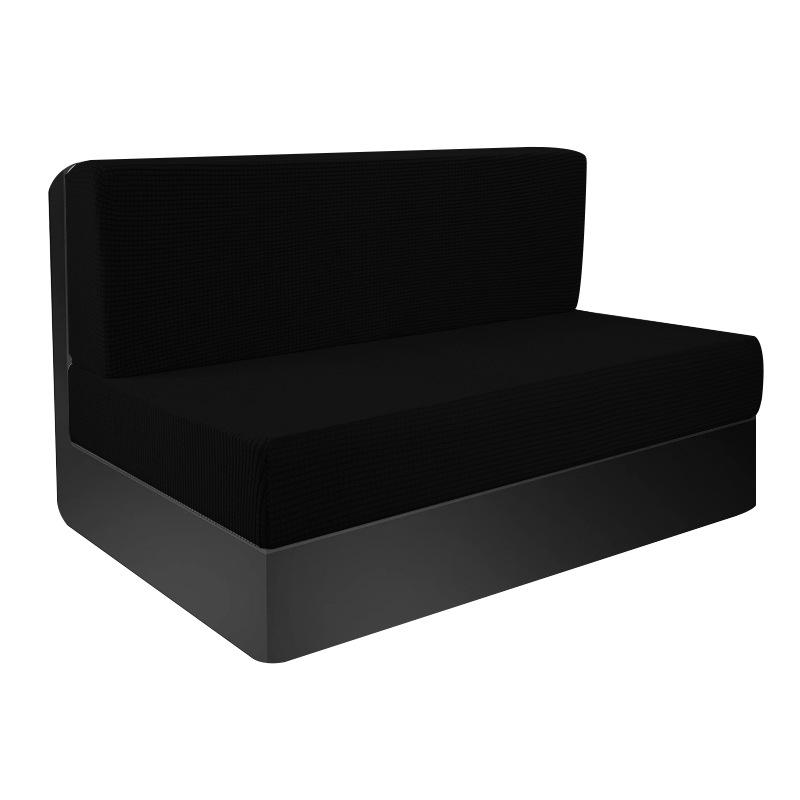 

Solid color corn kernels waterproof RV cover car sofa card seat dustproof seat cushion cover elastic sofa cover set RV cover чорний