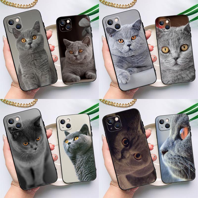 British Shorthair Cat Case For OnePlus Nord CE 5 3 4 Lite N20 N30 OnePlus 15 13 12 11 9 10 Pro 13T 13R 10T Cover