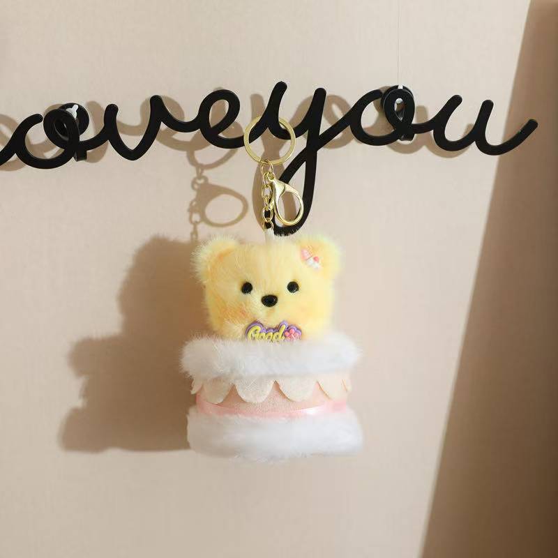 Neuestes Kuchenbär-Anhänger-Großer Hahnen-Puppe Kawaii Stofftier Plüschtier-Puppe Cartoon Anime Niedriges Kissen Kindergeburtstagsgeschenk-Puppe 15cm-50cm