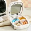 Moisture-proof Pill Box Plastic Medicine Container Portable Vitamin Organizer  Living Room