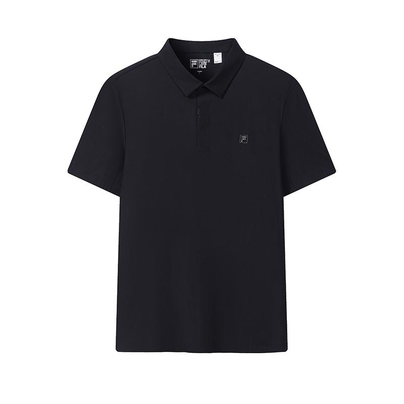 FILA White Cool Touch Fashionable Polo Shirt Men tops Legendary-Blue F61M623107FNV S